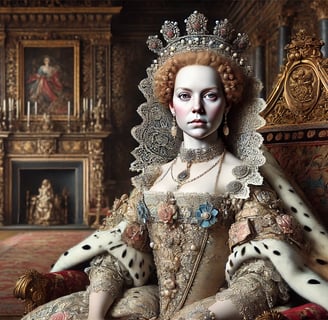 reina isabel antes y despues