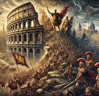 caida del imperio romano