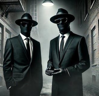 hombres de negro en la vida real