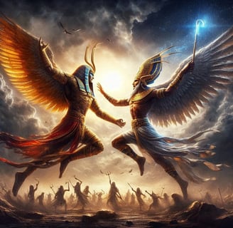 Lucha Horus y Seth