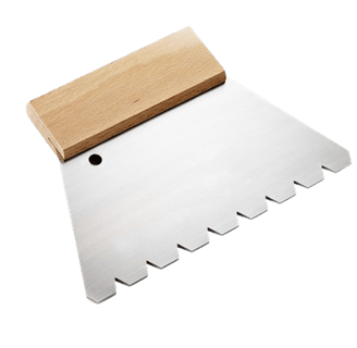 a knife sharpe knife with a wooden block