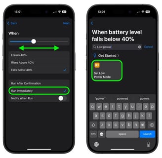 Modo de Baixo Consumo no iPhone