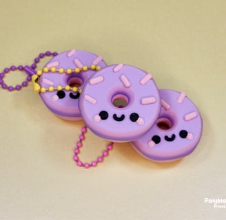 Donut Bag Charm