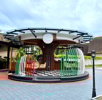Design and build untuk The Suro pizza di cilegon banten