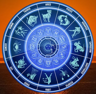 todays horoscope, zodiac wheel