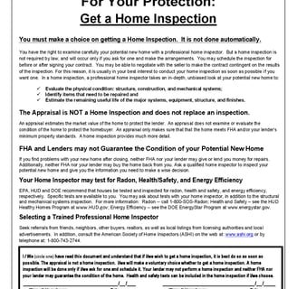 Why you need a home inspection