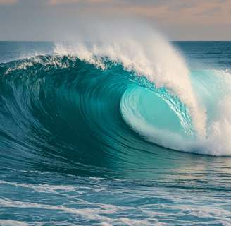 Vague de mer pour le Jour de l'eau - Journée mondiale