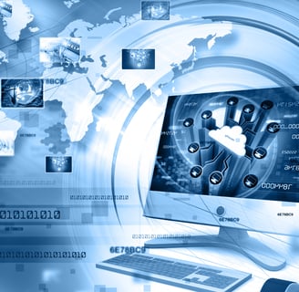 Um computador conectado ao mundo