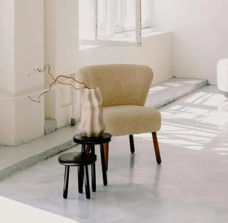 décoration sensorielle beige lumière