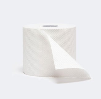 1ply toilet paper roll