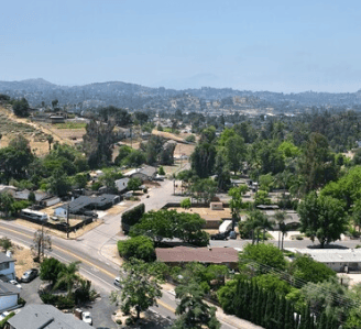 Granite Hills neighborhood in El Cajon, CA