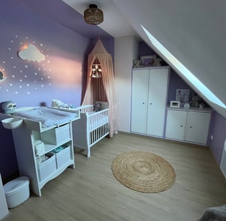 Angle de vue de la chambre du projet Lounna 