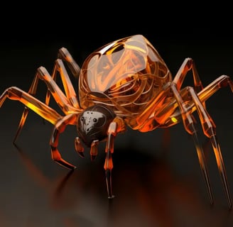 Black Widow's Golden Brooch