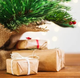 Gift under the Christmas tree