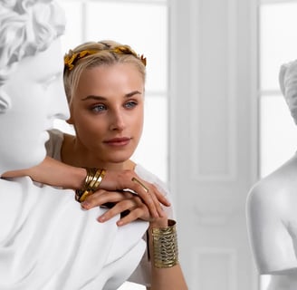 Golden Jewels of an Ancient Greek Beauty