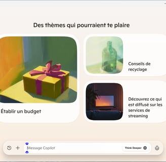 Microsoft copilot thèmes