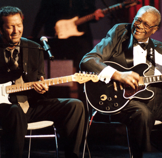 Eric Clapton (ISTP) and B. B. King (ESTP)