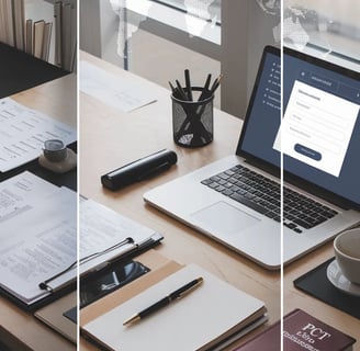 Thai Patents Office Desk