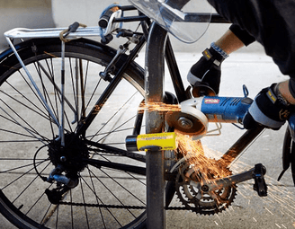 fietsslot openslijpen amsterdam