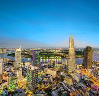Ho Chi Minh City by night