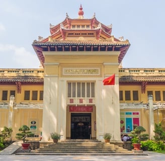The museum of Vietnamese history