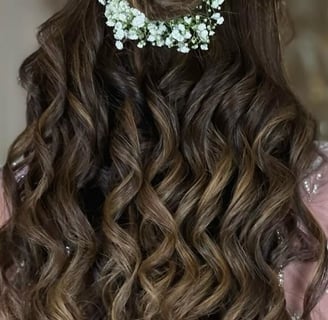 Hairstyle by Amor De Oro Beauty - Best makeup artist for wedding. Best Hairstylist