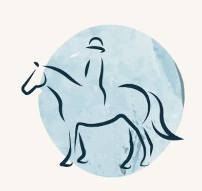Cavalier sur un cheval