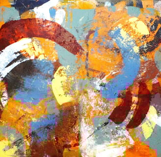 a painting of a painting of a painting of a circle