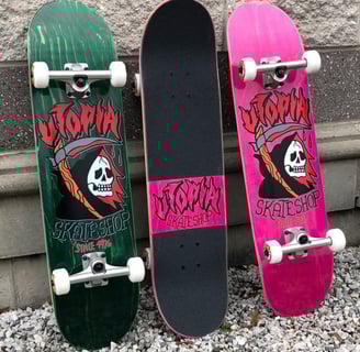 Utopia Skateshop boards