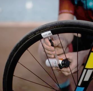 bombe anti crevaison vélo