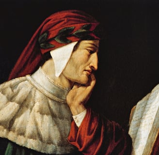 Painting by Attilio Roncaldier (1801-1884). Ravenna, Museo Dantesco (Photo by DeAgostini/Getty Image