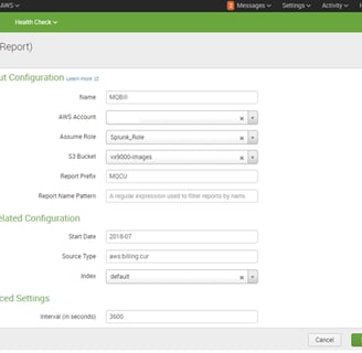 Splunk Billing Dashboard
