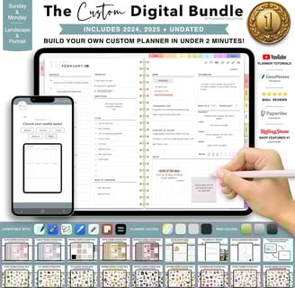 Best Way to Make Your Own Digital Planner , writting on digital planner