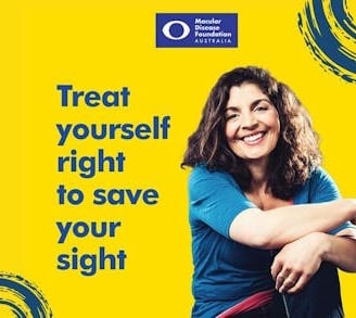 Macular deisease Foundation. Treat yourself right to save your sight