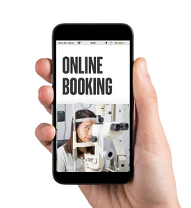 online booking app on mobile phone