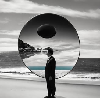 homme en pleine réflexion