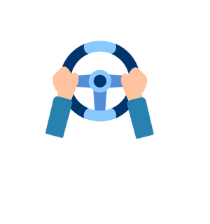 Pixelated steering wheel icon representing immersive dealership navigation in Transitarium.