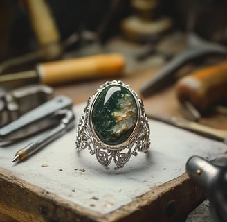 Agate mousse