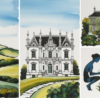 Ideen Tuschezeichnungen