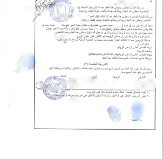 marriage certificate of foreigners in Egypt -2