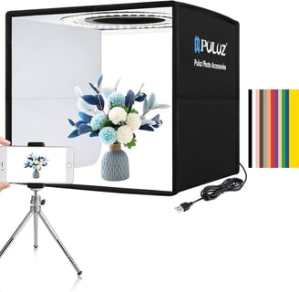 Mini Photo Studio Light Box, Photo Shooting Tent kit, Portable Folding Photography Light Tent