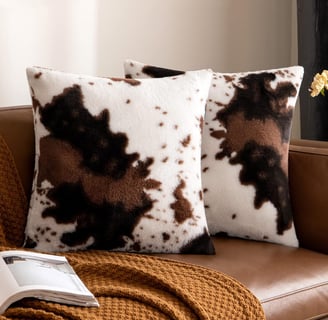 Pillow Covers, crafted from high-quality faux fur 