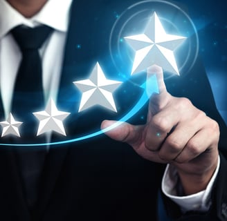 Imagen con estrellas indicando calidad