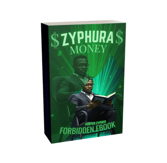 This is a forbidden ebook called Zyphura Money by author Hunter Zypher. It's on website 'Vexoner'