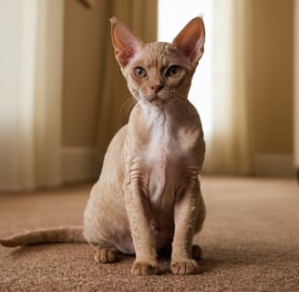 Devon Rex: Conheça a Raça de Gato Mais Charmosa e Inteligente