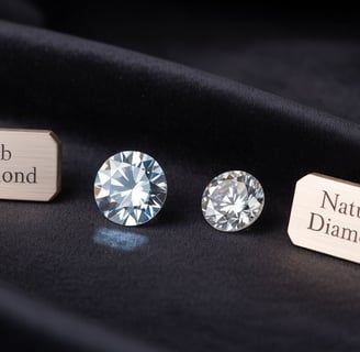 Shambh's Lab diamond & Natural Diamond Difference
