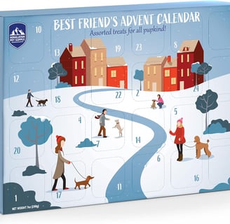 advent calendar with hidden dog treats
