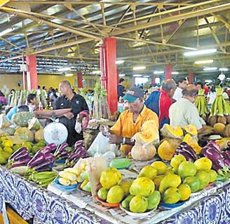 Suva’s Municipal Market in Fiji