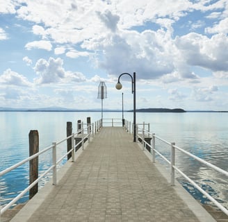 passerella lago trasimeno
