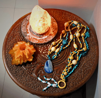 colar decorativo de mesa